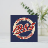 1985年製 カード (スタンド正面)