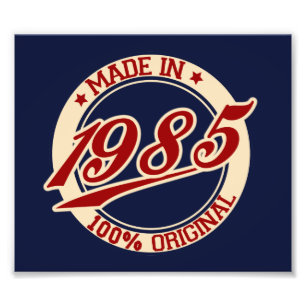 1985年製 フォトプリント