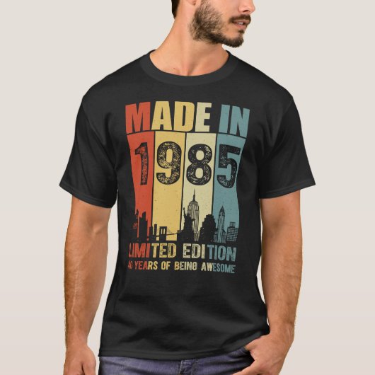 1985年限定版40年製 Tシャツ (正面)