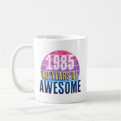 1985年4素晴らし年 コーヒーマグカップ (左)