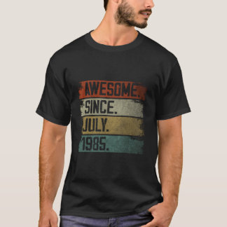 1985年7月からスゴイ 38歳 Tシャツ