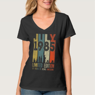 1985年7月37歳1985誕生日 Tシャツ