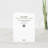 1985生まれ年に誕生日おもしろい事実と共に カード (裏面)