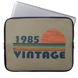 1985生まれ年のヴィンテージ ラップトップスリーブ