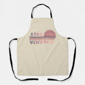 1985生まれ年ヴィンテージ40歳の誕生日ギフト エプロン (正面)