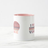 1985生まれ年ヴィンテージ40歳の誕生日ギフト マグカップ (中央)