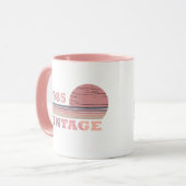 1985生まれ年ヴィンテージ40歳の誕生日ギフト マグカップ (正面左)