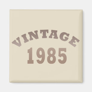 1985生まれ年ヴィンテージ40歳の誕生日ギフト マグネット