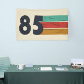 1985生まれ年ヴィンテージ40歳の誕生日ギフト 横断幕 (トレードショー)