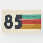 1985生まれ年ヴィンテージ40歳の誕生日ギフト 横断幕 (横)