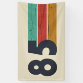 1985生まれ年ヴィンテージ40歳の誕生日ギフト 横断幕 (縦)