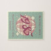 1985生まれ年40歳の誕生日ギフトゲームのヴィンテージ ジグソーパズル (横)