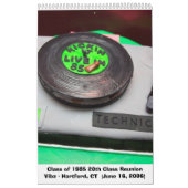 1985第20同窓会のクラス カレンダー (カバー)