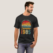1985素晴らし年12月37日以来 Tシャツ (正面フル)