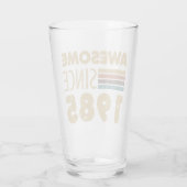 1985素晴らし年40歳の誕生日 タンブラーグラス (裏面)