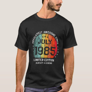 1985素晴らし年7月以来の絶対誕生 Tシャツ