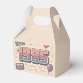 1985 ビンテージ 誕生日 パーティー 記念品 ボックス - レトロ (裏面サイド)
