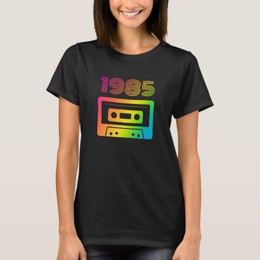 1985 レトロTシャツ Tシャツ (正面)