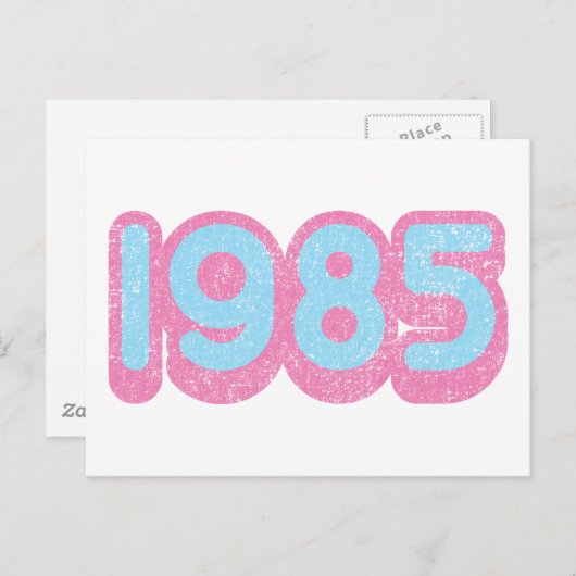 1985 1 ポストカード (正面/裏面)