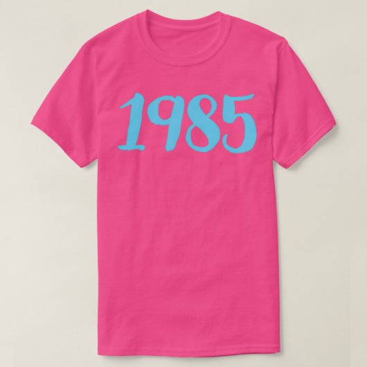 1985 Tシャツ (デザイン正面)