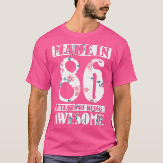 1986年のハッピーバースデーで私にベインの34年 Tシャツ