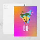 1986年の熱帯パラダイス ポストカード (正面/裏面)