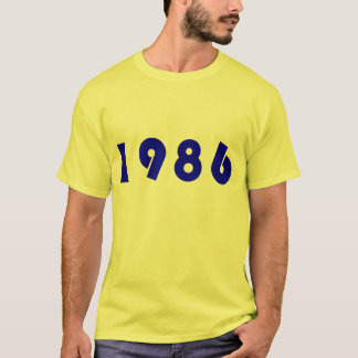 1986年のTシャツ Tシャツ