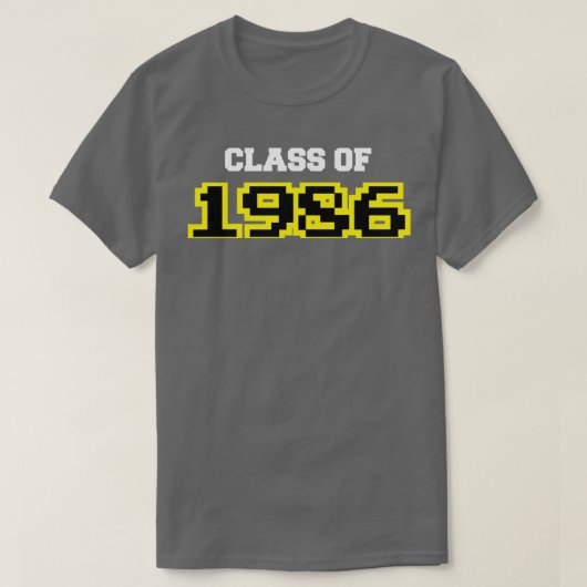1986年クラス Tシャツ (デザイン正面)