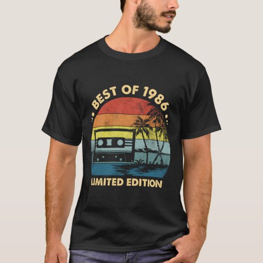 1986年ベスト 37周年記念 Tシャツ (正面)
