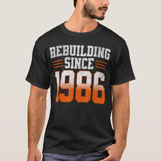 1986年以来再建中 ヴィンテージ Tシャツ (正面)