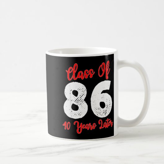 1986年卒業クラス 40周年記念 高校 コーヒーマグカップ (右)