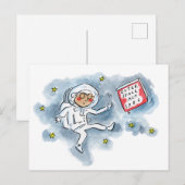 1986年宇宙法 ポストカード (正面/裏面)