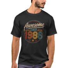 1986年生まれのレトロなバースデーグッズ