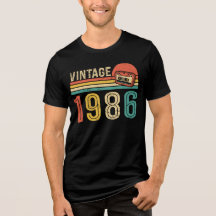 1986年生まれのレトロな40歳の誕生日ヴィンテージカセットテープ