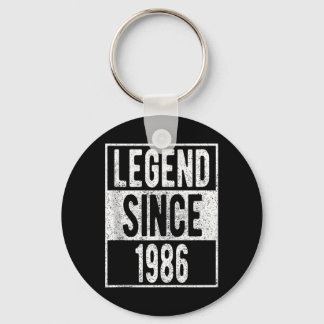 1986年生まれの伝説 Tシャツ 36歳のプレゼント 36歳 キーホルダー