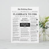 1986年生まれ ブラック＆ホワイト新聞 (スタンド正面)