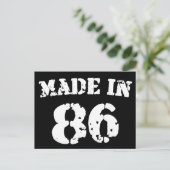 1986年製86年 ポストカード (スタンド正面)