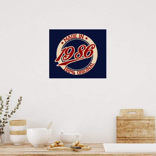 1986年製 ポスター (キッチン)