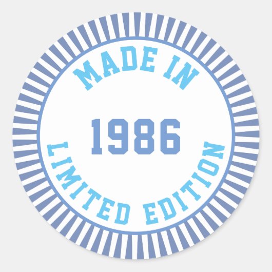 1986年製 ラウンドシール (正面)