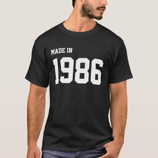 1986年製。 Tシャツ (正面)