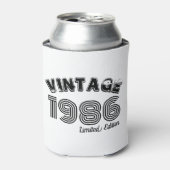 1986年 レトロな40歳の誕生日 缶クーラー (缶正面)