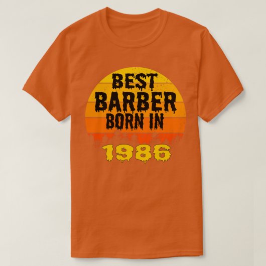1986最高の年の生まれ誕生日ヴィンテージ Tシャツ (デザイン正面)