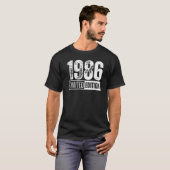 1986生まれ年 Tシャツ (正面フル)