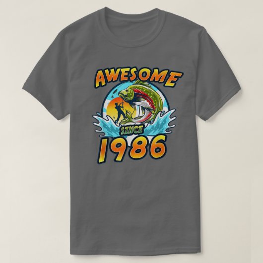 1986素晴らし年以降 Tシャツ (デザイン正面)
