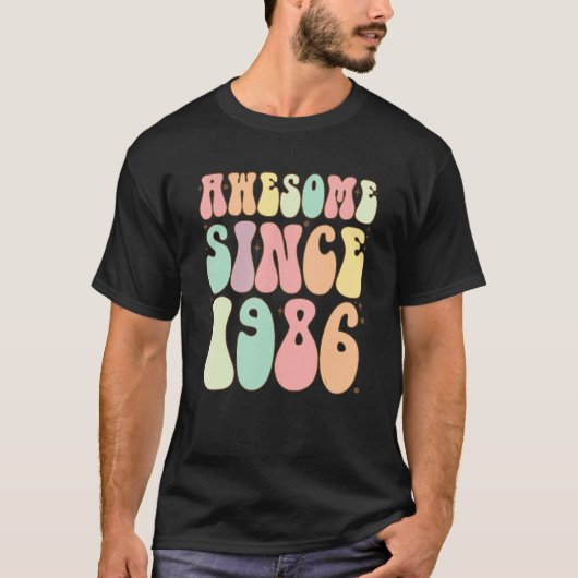 1986素晴らし年誕生日36歳の女性M Tシャツ (正面)