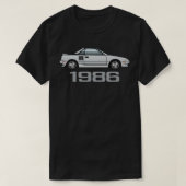 1986銀 Tシャツ (デザイン正面)