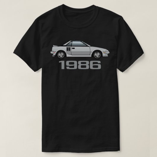 1986銀 Tシャツ (デザイン正面)