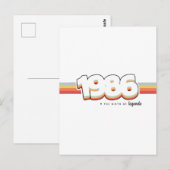1986 伝説の誕生 ポストカード (正面/裏面)