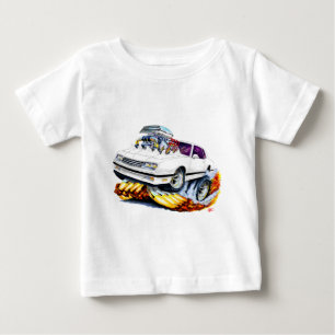 1986-88年のモンテカルロの白黒い車 ベビーTシャツ