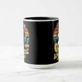 1986 Birthday Retro Cat Lover Ukulele 40th Bday マグカップ (中央)